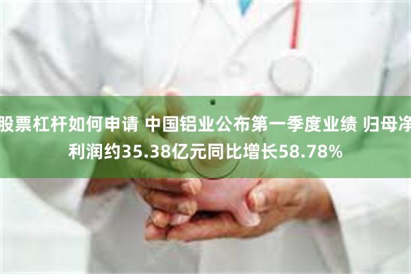 股票杠杆如何申请 中国铝业公布第一季度业绩 归母净利润约35.38亿元同比增长58.78%