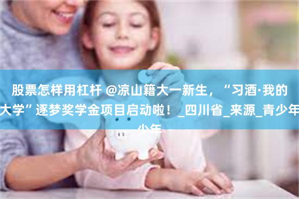 股票怎样用杠杆 @凉山籍大一新生，“习酒·我的大学”逐梦奖学金项目启动啦！_四川省_来源_青少年