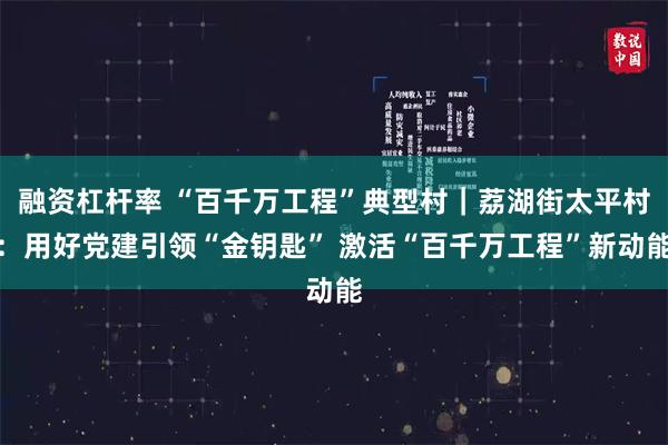 融资杠杆率 “百千万工程”典型村｜荔湖街太平村：用好党建引领“金钥匙” 激活“百千万工程”新动能
