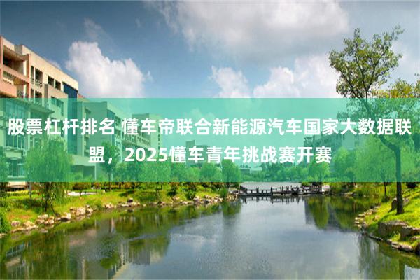 股票杠杆排名 懂车帝联合新能源汽车国家大数据联盟，2025懂车青年挑战赛开赛