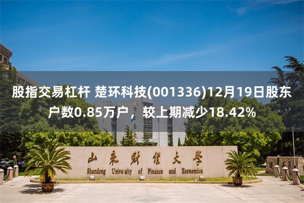 股指交易杠杆 楚环科技(001336)12月19日股东户数0.85万户，较上期减少18.42%