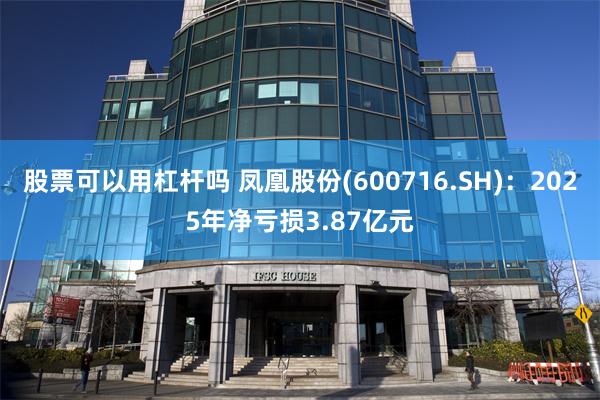 股票可以用杠杆吗 凤凰股份(600716.SH)：2025年净亏损3.87亿元