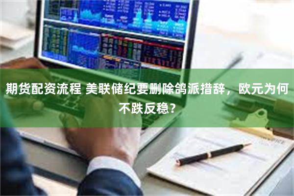 期货配资流程 美联储纪要删除鸽派措辞,欧元为何不跌反稳?