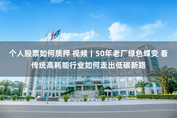 个人股票如何质押 视频丨50年老厂绿色蝶变 看传统高耗能行业如何走出低碳新路